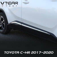 Mastersat  TOYOTA C-HR CHR รุ่นปี 17-20 คิ้วสแตนเลส กันรอย ด้านข้าง ลายโครเมี่ยม  ทำมาเฉพาะรุ่นนี้  สินค้าตรงรุ่น ใส่แล้วสวยกว่าเดิม รถแต่ง ส่งฟรี !!! For Toyota CHR C-HR 2017 2018 2019 stainless steel Car Door Body Side Protector Trim Strip Exterior