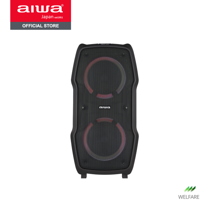 ผ่อน-0-aiwa-ss-x100dsp-bluetooth-speaker-ลำโพงบลูทูธปาร์ตี้