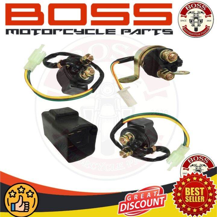 MOTORCYCLE STARTER RELAY (SR) RAIDER/MIO/TMX/BAJAJ/CT100/GY6125/XRM/MIO