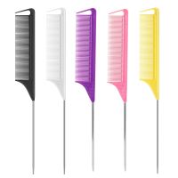 【CC】 Pointed Tail Hair Styling Comb Antistatic Dye Barber Needle Pin Rat Combs Accessories