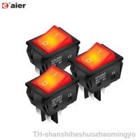 【hot】♣☃  3PCS 30A 250V Heavy Duty KCD4 Rocker ON DPST 4 Pin With Lighted 220V Toggle Electrical T125