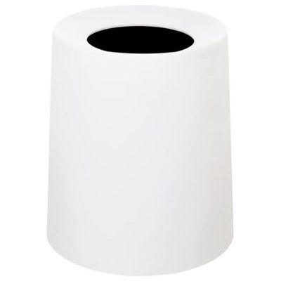 Household Double-Layer Round Trash Can Office Living Room Kitchen Bathroom Double-Layer Trash Bin Waste Bins Without Lid