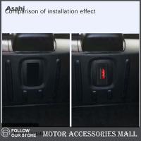 Asahi Motor ช่องเสียบที่ชาร์จไฟในรถแบบ USB เดี่ยว5V 24V อะแดปเตอร์ไฟ2.4A กันน้ำทรงสี่เหลี่ยมสำหรับรถจักรยานยนต์เรือ RV