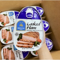 DEAL TỐT Thịt Hộp Giăm Bông Cooked Ham 326gr Bristol thumbnail