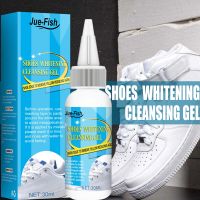 Gel Pembersih sepatu putih 30/100ML sepatu pembersih noda pemutih pembersih busa deoxizer Gel untuk Sneaker menghilangkan Edg kuning