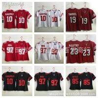 เสื้อผ้าเด็กผู้หญิง NFL สตรี 49ers ปักเสื้อฟุตบอล 5 LANCE 10 80 97 เจอร์ซีย์