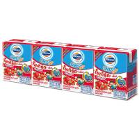 Free delivery Promotion Foremost Omega Drinking Yoghurt Strawberry 85ml. Pack 4 Cash on delivery เก็บเงินปลายทาง
