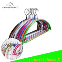 Household Dipping Semicircular Hanger With Hook Metal Non-Slip Clothes Rack Without Trace Drying Rack Super Load-Bearing