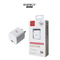 Energy Premium   New !!    Adapter Fast Charge 1 port รุ่น GAN-33WC    อแดปเตอร์ Fast Charge 1 พอร์ต  หัวชาร์ทคุณภาพดี ราคาคุ้มค่า ชาร์จไว