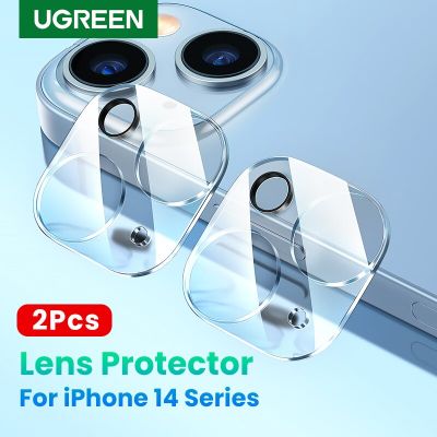 UGREEN 2PCS Camera Lens Protector for iPhone 14 Pro Max Plus 2022 Full-Frame Lens Film Transparent Case Protection Camera Glass