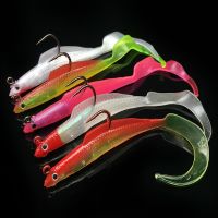 4pc/lot Fishing Lures Floating Soft Lure 4 Colors Soft Baits 12CM Fishing Baits Soft Fishing Tackle 8.5g Lure Set