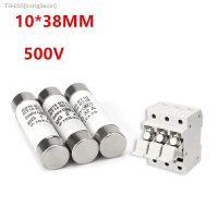 ﹊▧✁ 5/10Pcs 10x38 Fast blow Ceramic Fuse 10x38mm Fuse 500V 1A 2A 3A 4A 5A 6A 8A 10A 16A 20A 25A 32A RO15 RT19 RT14 RT18