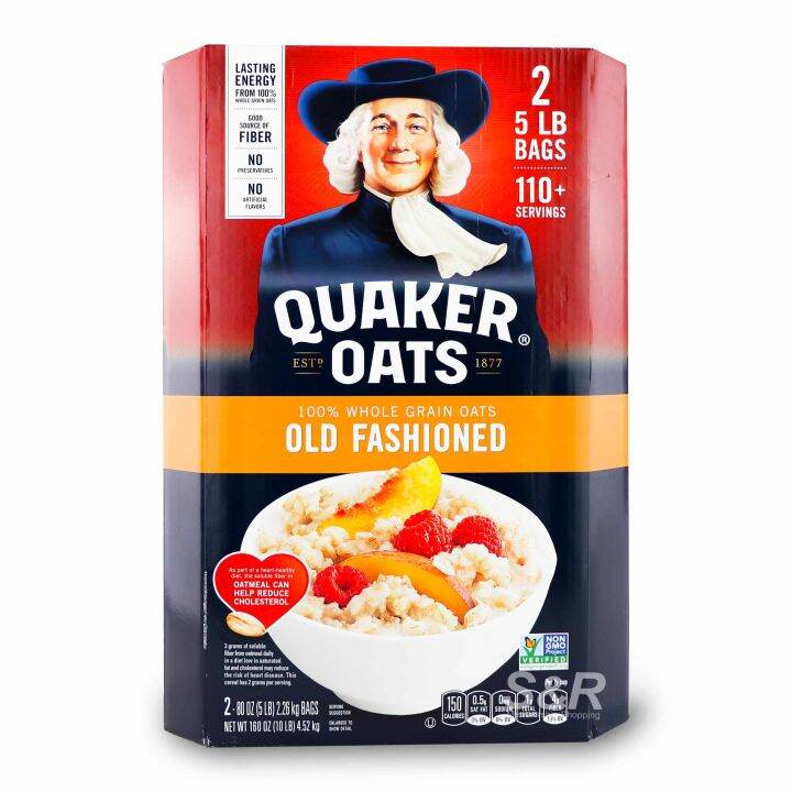 Quaker Old Fashioned Oats 4.52kg Lazada PH