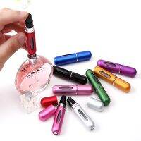 【Ready Stock】Carina 5ml Refillable Portable Mini perfume BottleTraveler Aluminum Spray Portable sprayer