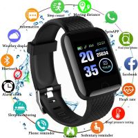 Smart Watch 116 Plus Heart Rate Oxygen Blood Pressure Bracelet Sport Outdoor Fitness Tracker IP67 Waterproof Smart Bracelet