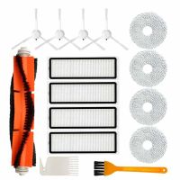 For Xiaomi Robot Vacuum X10+ X10 Plus B101GL Spare Parts Accessories Kits Main Side Brush Hepa Filter Dust Bag Rag Mop