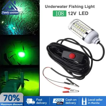 Shop 12v-24v Fishing Light Green 108pcs Led Underwater Fishing with great  discounts and prices online - Jan 2024