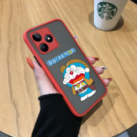 เคสโทรศัพท์พร้อมสำหรับ Realme Narzo Realme N53 C53การ์ตูนน่ารักเคสใส่โทรศัพท์มีน้ำค้างแข็งโปร่งใสแมวฝาครอบเต็มขอบนิ่มกันกระแทกเคสปกป้องกล้อง