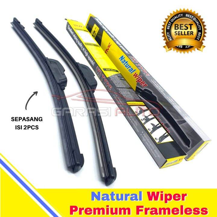 Wiper Karet Kaca Depan Mobil All New Innova Reborn Original TMC Premium