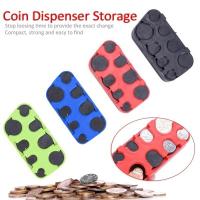 【CW】❣❦  Euro/Dollars Coin Dispenser Storage Coins Purse Wallet Holders