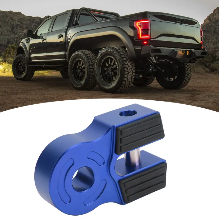 Winch Shackle Mount, Flat Towing Hook Mount High Strength for UTV for