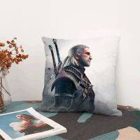 【hot】✱☃₪ Pillowcase Printed The Witchers 45x45cm Short Cushion Cover Sofa Bed