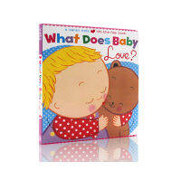 Original English original English original picture book Karen Katz Karen What does baby love flip through a book