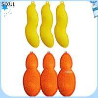 SIXUL 3PCS ฟองน้ำเสริมฟองน้ำ ถั่วทำความสะอาดขวดวิเศษ การทำความสะอาดภายใน อุปกรณ์ในครัว แปรงขวดน้ำ เครื่องมือทำความสะอาดมือ ใช้ซ้ำได้ ฟองน้ำทนความร้อน อุปกรณ์สำหรับห้องครัว