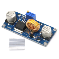 XL4015 Adjustable Buck Module แปลงไฟลงจาก DC 4-38V เป็น 1.25-36V 5A พร้อม Heatsink