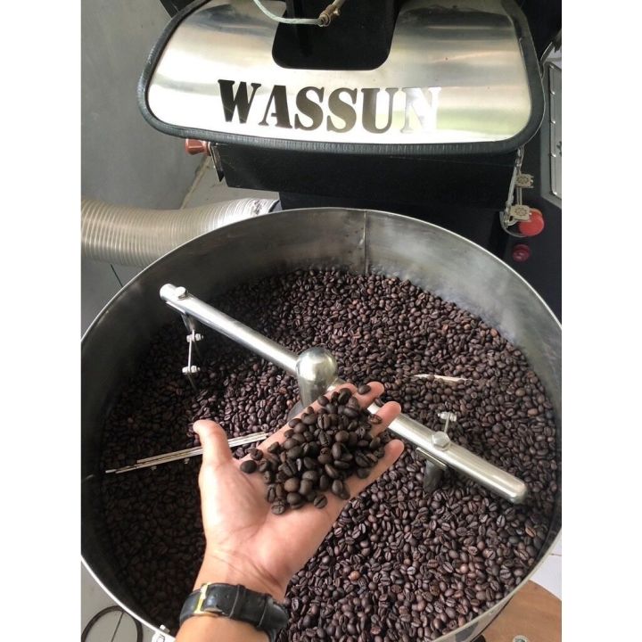 250-กรัม-x-2ถุง-500-กรัม-โรบัสต้าชุมพรแท้-100-เข้มทะลุนม-italian-roast-catimore-เมล็ดกาแฟสด