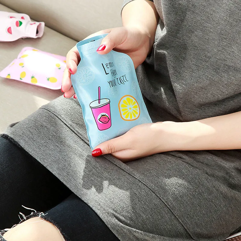 1pc Cartoon Silicone Hot Water Bottle Explosion-proof, Baby Plushy And Cute Warm  Water Bag For Warming Hands In Winter