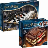 [LEGO] Assembles toy harry potter hogwarts wizard chess magic disc monster book childrens good mental blocks present