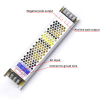 Ultra-Thin LED Power Supply DC12V 60W 100W 150W 200W 300W Adapter LED Lighting Transformer 220V 12V 24V For Led Strip