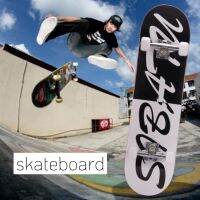 NP จัดส่งฟรี skateboards ขนาด80*20*10cm  เมเปิ้ลเกรดเอ ทนทานไม่แตกง่าย สเก็ตบอร์ดแฟชั่น กีฬา Sports &amp; Outdoors ออกกำลังกาย