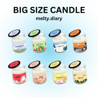 Melty.diary - BIG SIZE SCENTED CANDLE (ALL SCENTS) เทียนหอมไขถั่วเหลืองแบบกระปุก 150g