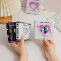 Convenient Mini Photo Album Multi-purpose Photo Card Holder with Lovely Pendant Small Photo Card Book Photocard Collection