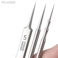 German Ultra-fine No.5 Cell Pimples Blackhead Clip 0.01mm Blackhead Remover Tweezers Black Dots Pore Cleaner Acne Needle Tools