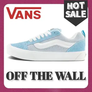 Blue vans hotsell without laces