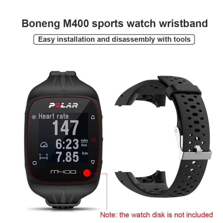 silicone-breathable-wristband-strap-for-m400-m430-smart-watch-watchband-bracelet-strap-replacement-for-polar-m400-m430-gps