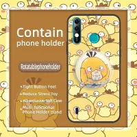 Dirt-resistant Durable Phone Case For Itel A56/A56 Pro Fashion Design foothold armor case drift sand Back Cover Cartoon