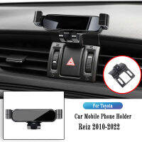 ACar ที่วางศัพท์สำหรับ Toyota Reiz MARK X 2010-2020 Gravity Navigation cket GPS Stand Air Outlet คลิปหมุนได้ SupportM