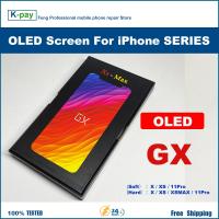 GX AMOLED สำหรับ XS Display XSMAX XR 11 OLED GX Hard OLED สำหรับ X หน้าจอ LCD AMOLED อะไหล่ประกอบดิจิไทเซอร์