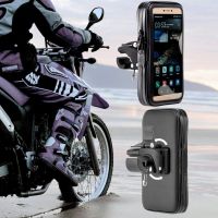 Rain-proof Phone Bag Motorcycle Phone Holder Stand Clip Mount Support Moto