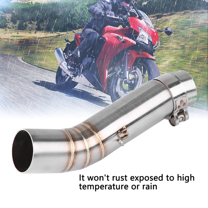 Exhaust Pipe Motorcycle Exhaust Middle Pipe Link Connect for CBR500R