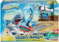 Clearance Sale Fisher-Price Thomas &amp; Friends Adventures รถไฟโทมัสแอนด์เฟรนด์ ผจญภัยกับฉลามยักษ์ Shark Escape ของแท้