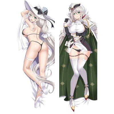 60x180 ซม. อะนิเมะ Dakimakura Azur Lane ปลอกหมอนบอดี้กอดปลอกหมอนห้องการ์ตูนคริสต์มาสของขวัญ