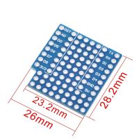 Protoboard Wemos D 1 แผ่นบอร์ดโมดูลสองด้านขนาดมินิ