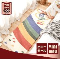 【สินค้าคุณภาพดี】 VINIMALL【M31】 พรมลายสายรุ้ง ยาว สายรุ้ง สดใส น่ารัก พรมห้องน้ำ พรมยาว M31 พรมสายรุ้ง