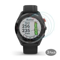 【Be worth】 Aladin Gadgets Mall (3แพ็ค) ตัวป้องกันหน้าจอกระจกนิรภัยความแข็ง9H คุณภาพสูง Garmin Approach S62