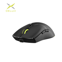 Delux M800เมาส์ไร้สายน้ำหนักเบา PAW3335 Optical Sensor 16000DPI 70G RGB ชาร์จโปรแกรมได้อย่างเต็มที่สำหรับ PC Gamer